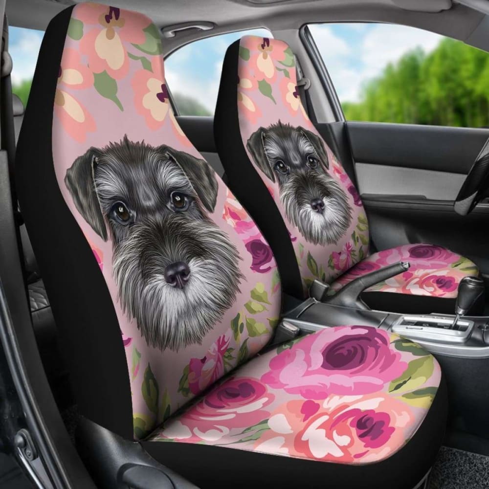 Schnauzer Puppy Car Seat Covers