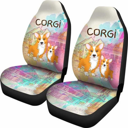 Corgi Car Seat Covers