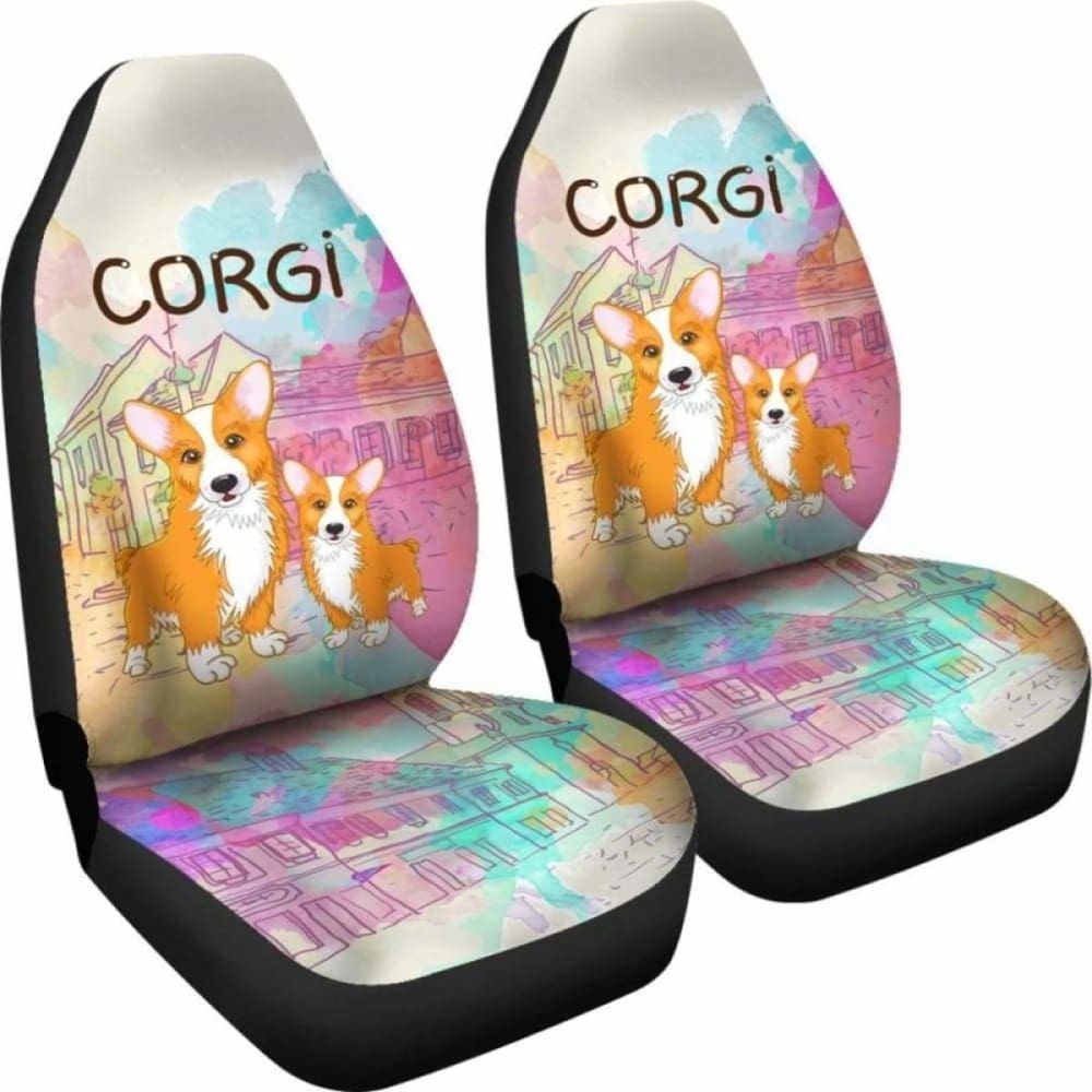 Corgi Car Seat Covers