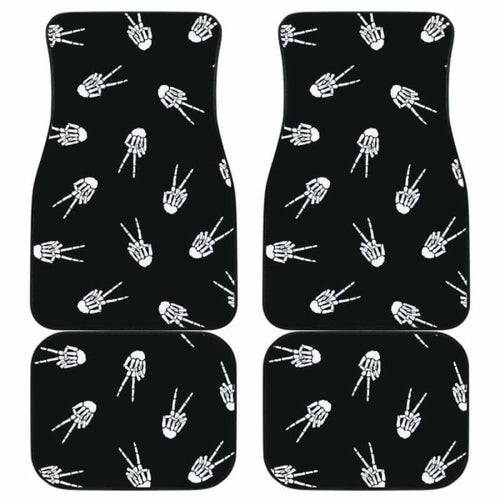 Bone Hand Halloween Car Floor Mats