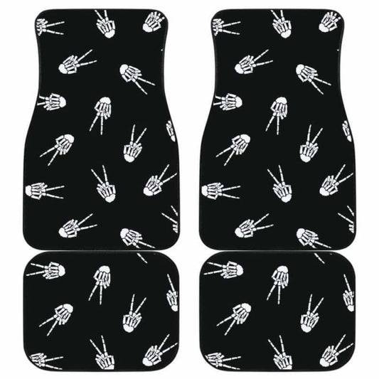 Bone Hand Halloween Car Floor Mats