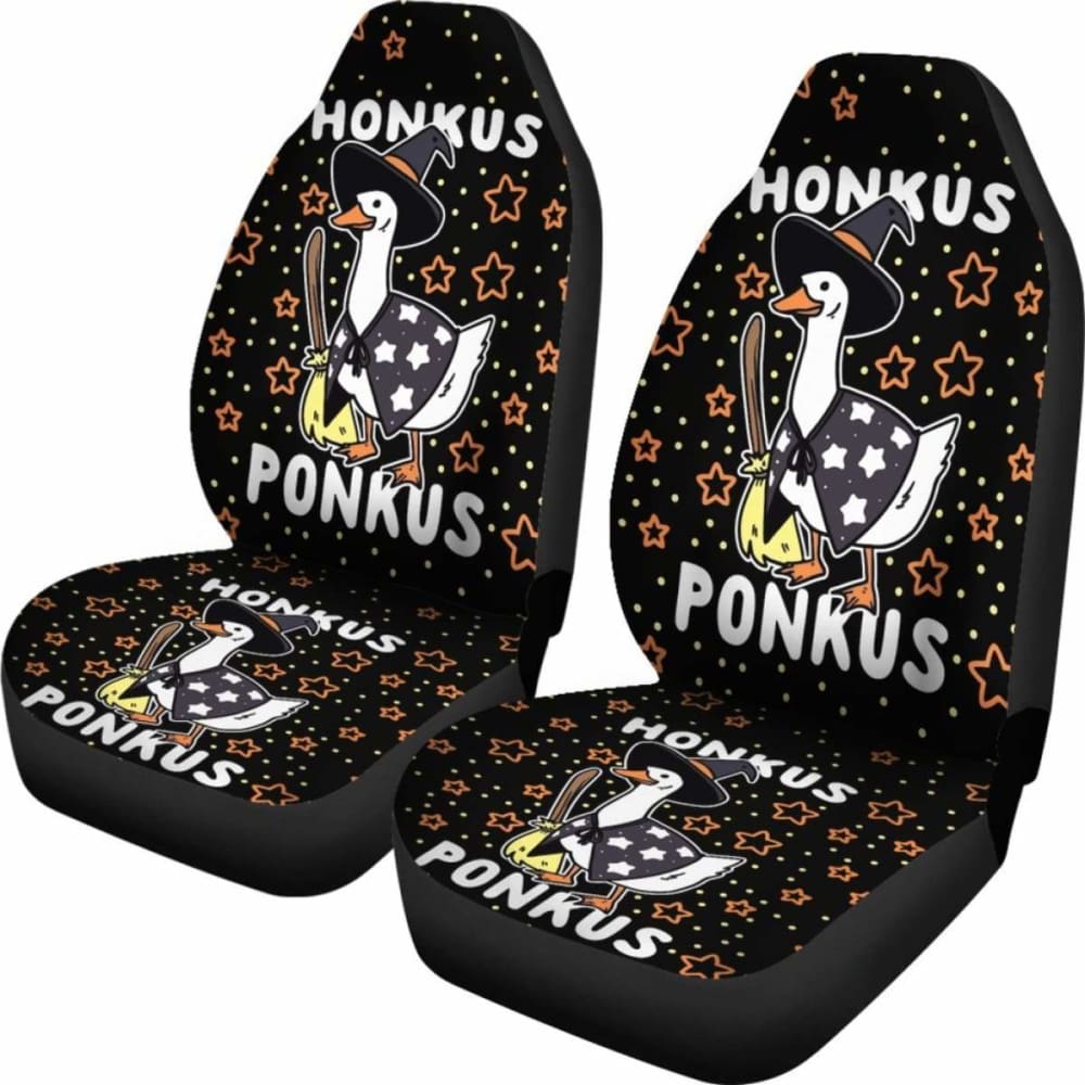 Funny Halloween Witches Duck Cute Honkus Ponkus Car Seat