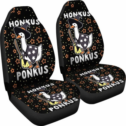 Funny Halloween Witches Duck Cute Honkus Ponkus Car Seat