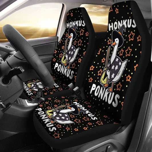 Funny Halloween Witches Duck Cute Honkus Ponkus Car Seat