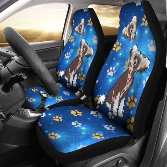 Chinese Crested Car Seat Covers