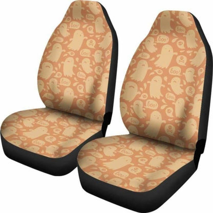 Boo Halloween Car Seat Covers