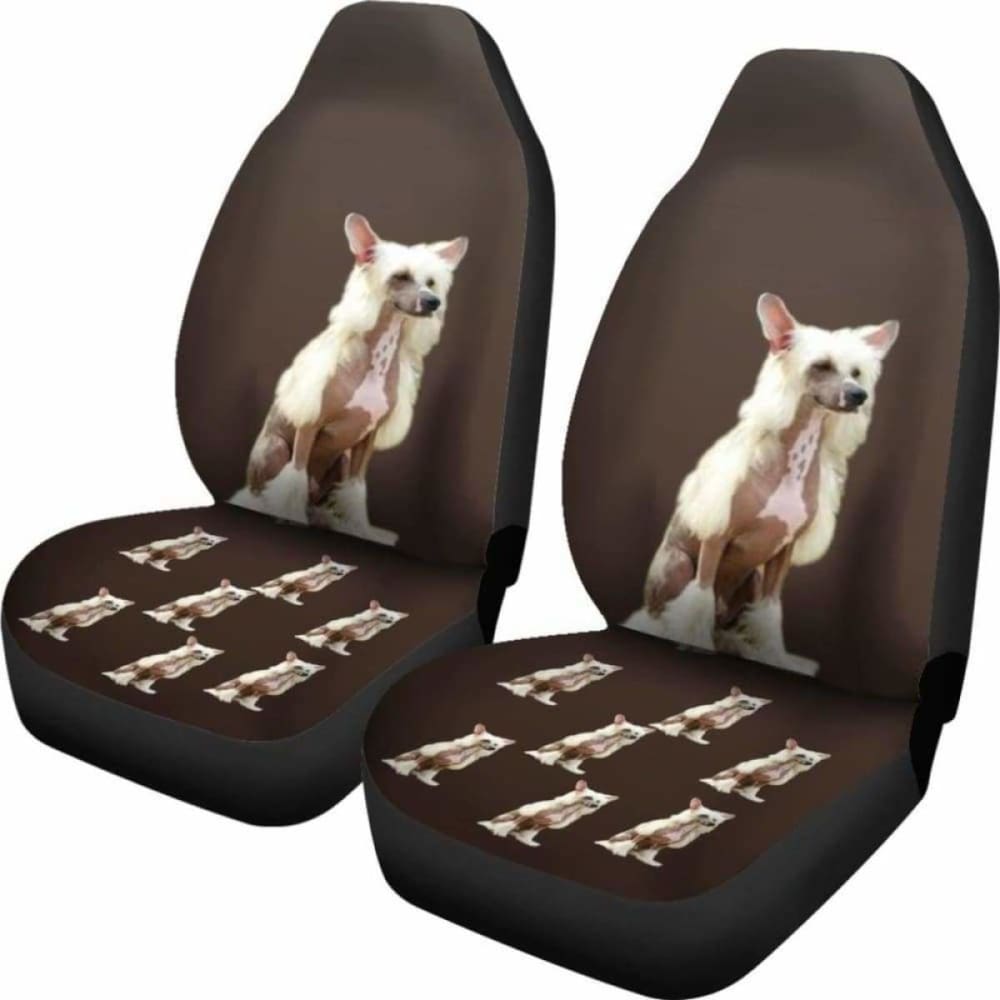 Chinese Crested Car Seat Cover