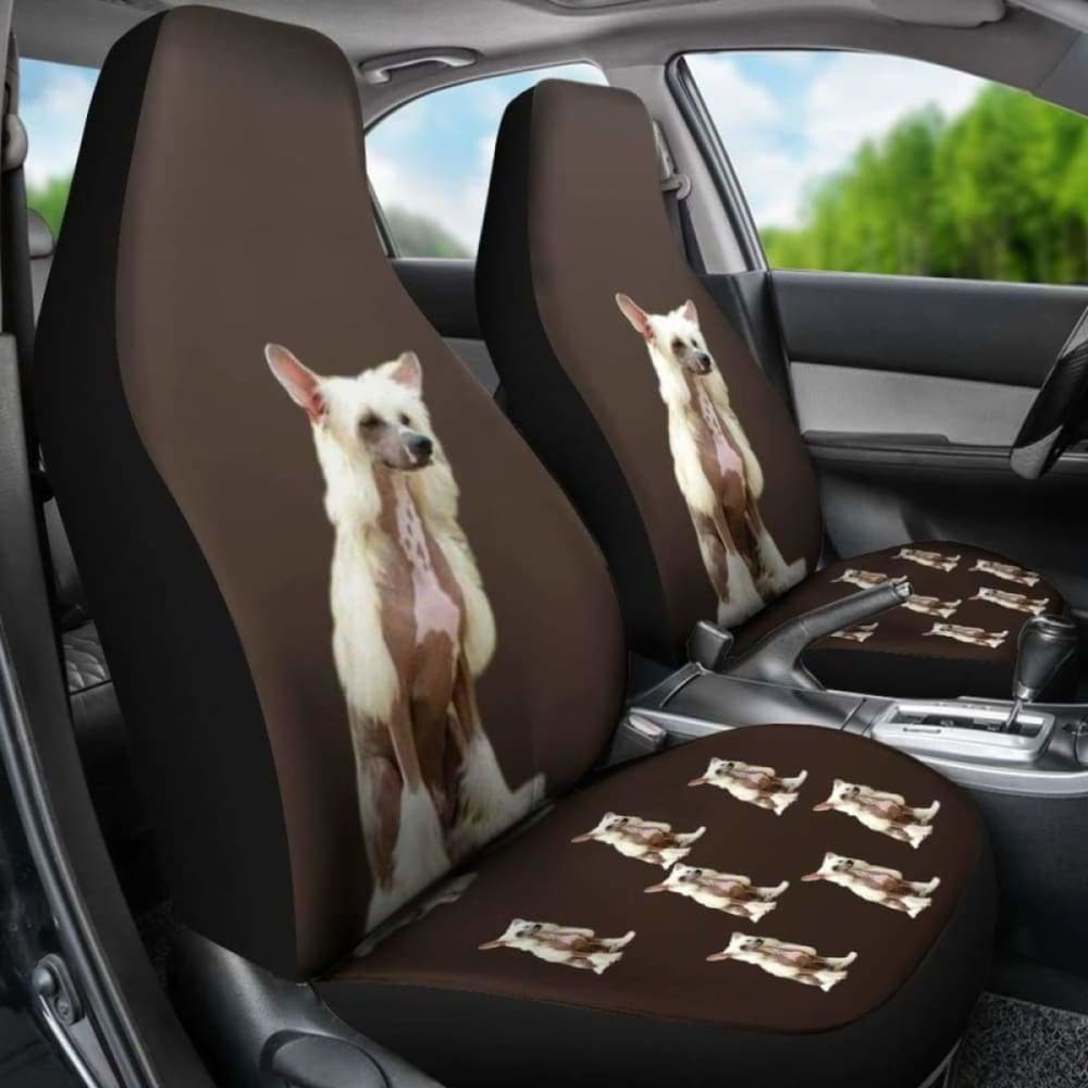 Chinese Crested Car Seat Cover