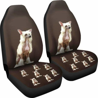 Chinese Crested Car Seat Cover