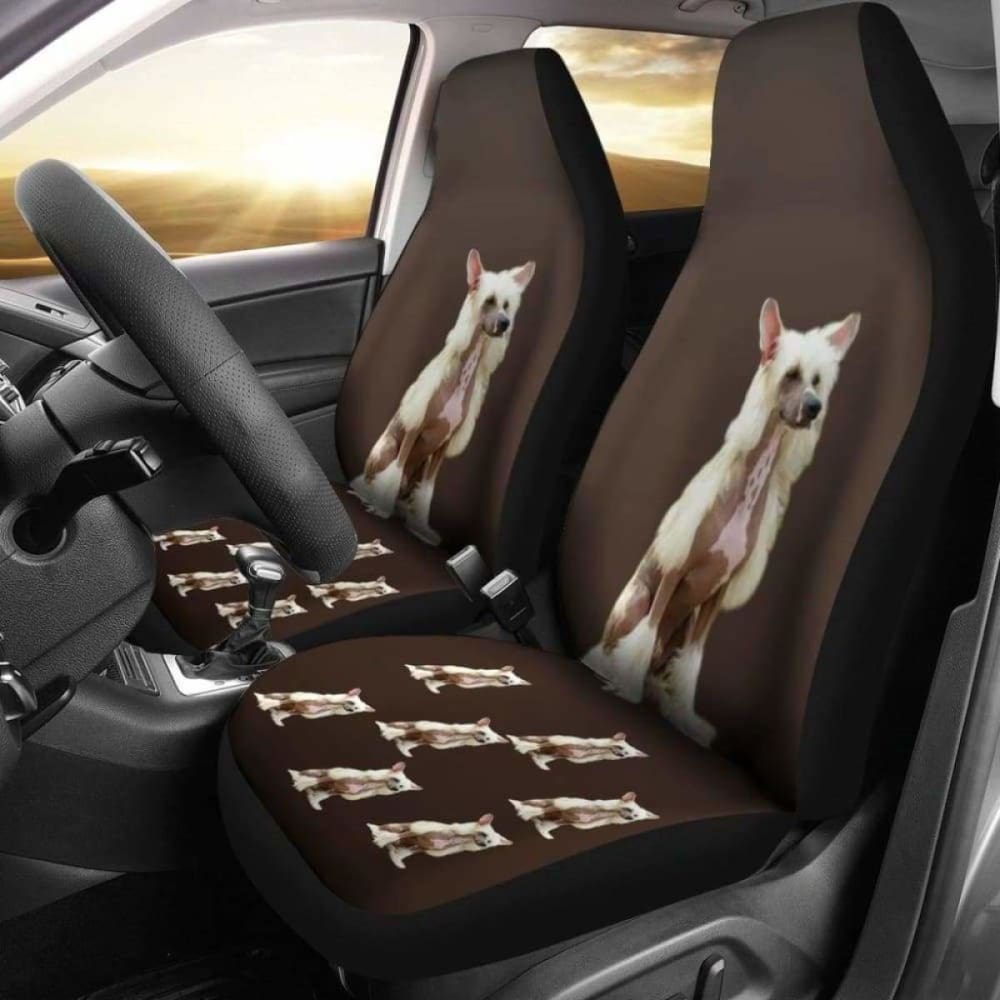 Chinese Crested Car Seat Cover