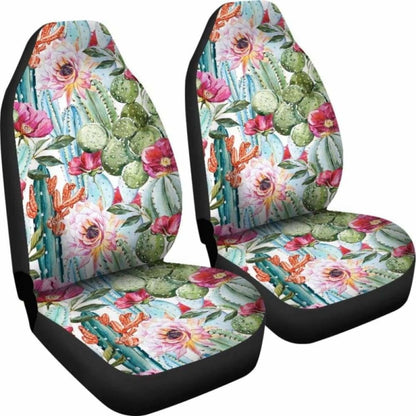 Cactus Flowers Car Seat Covers | Give Your Car A Makeover!