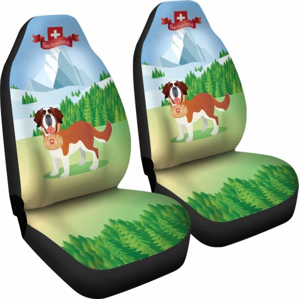 Switzerland Bernese Mountain Dog Car Seat Covers
