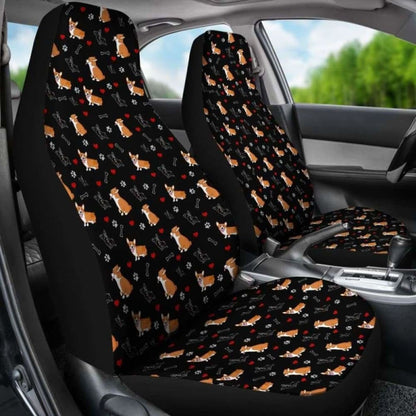 Corgi Car Seat Covers