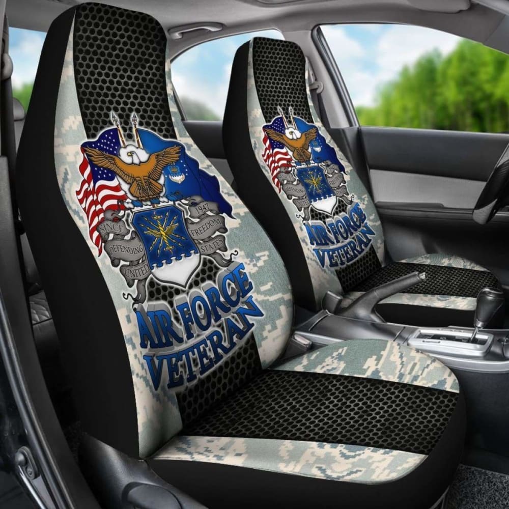 U.S Air Force Veteran Car Seat Covers