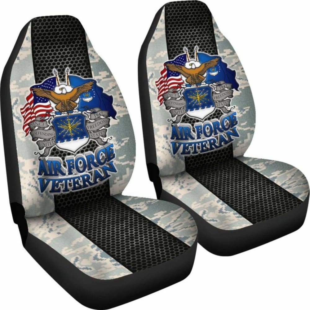 U.S Air Force Veteran Car Seat Covers