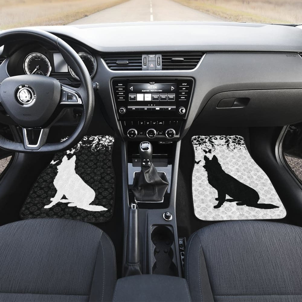 Vintage German Shepherd Car Floor Mats