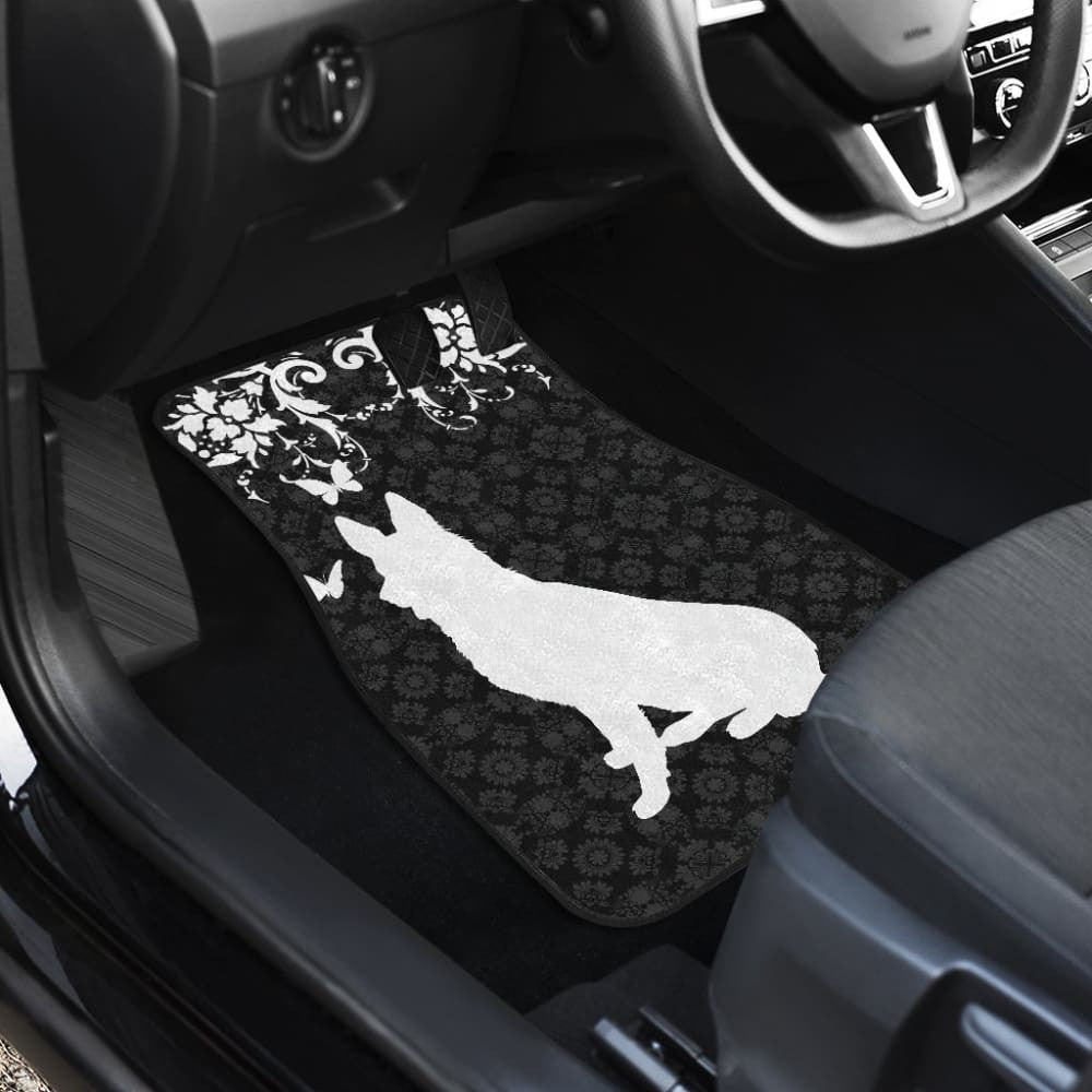 Vintage German Shepherd Car Floor Mats