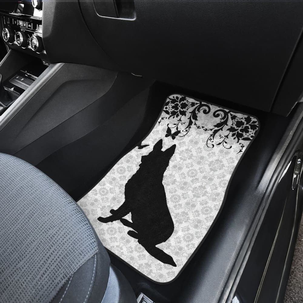 Vintage German Shepherd Car Floor Mats