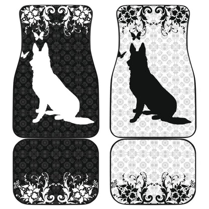 Vintage German Shepherd Car Floor Mats