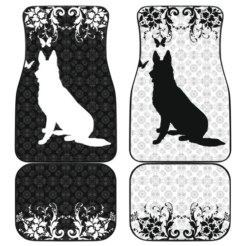 Vintage German Shepherd Car Floor Mats