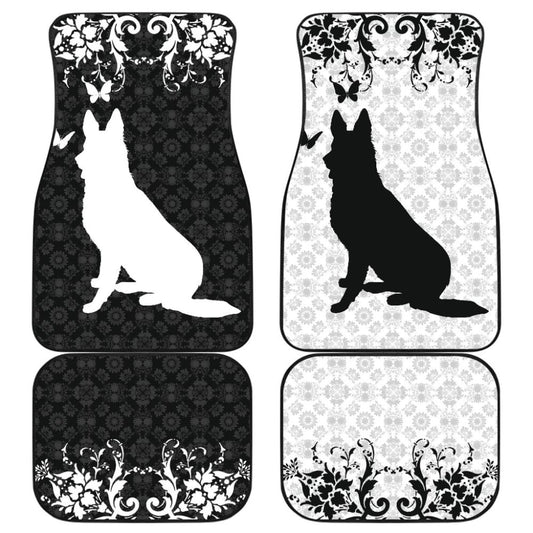 Vintage German Shepherd Car Floor Mats