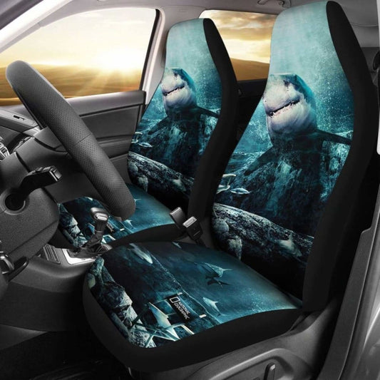 National Geographic Shark Car Seat Covers
