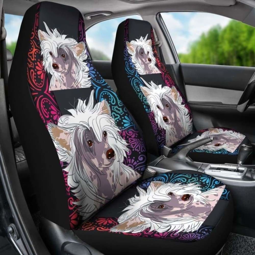Chinese Crested Car Seat Covers