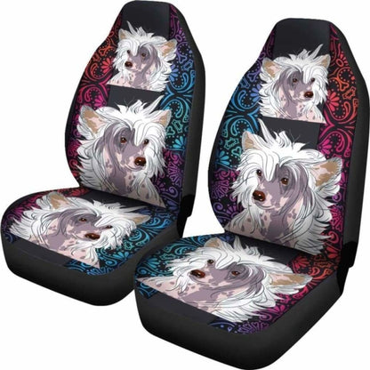 Chinese Crested Car Seat Covers