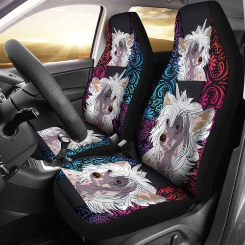 Chinese Crested Car Seat Covers