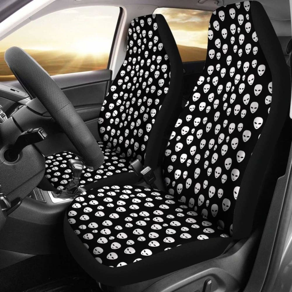 Aliens Ate My Buick Car Seat Covers (Set Of    )