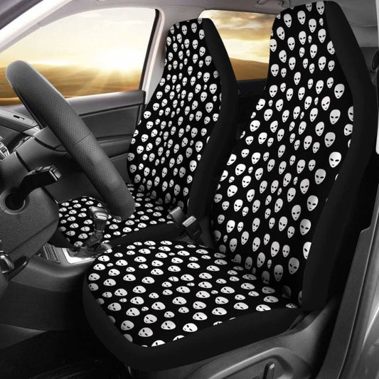 Aliens Ate My Buick Car Seat Covers (Set Of    )