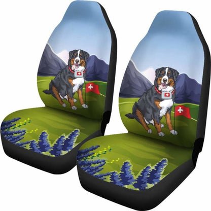 Switzerland Bernese Mountain Dog  Car Seat Covers
