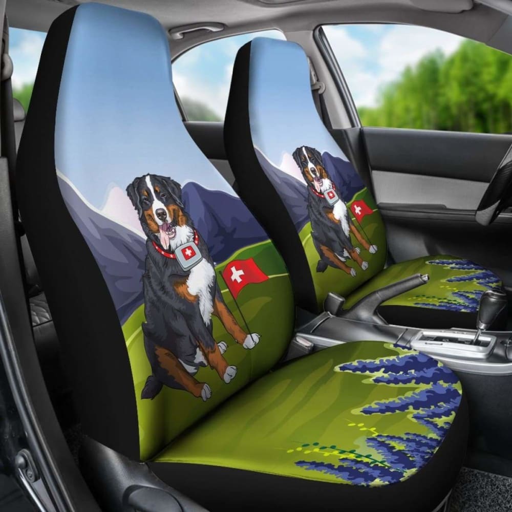 Switzerland Bernese Mountain Dog  Car Seat Covers