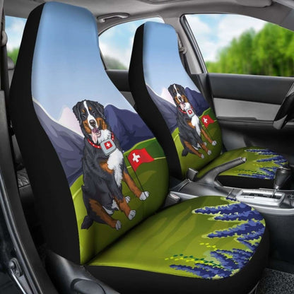 Switzerland Bernese Mountain Dog  Car Seat Covers