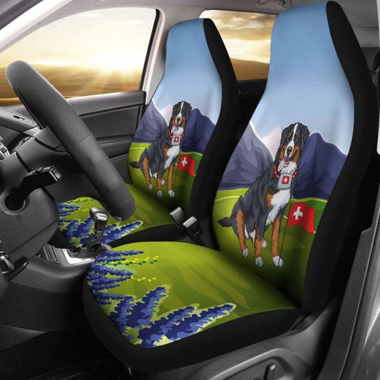Switzerland Bernese Mountain Dog  Car Seat Covers