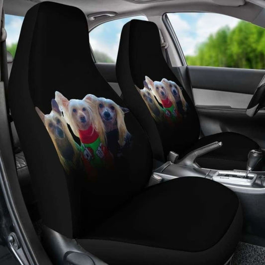 Chinese Crested Car Seat Cover