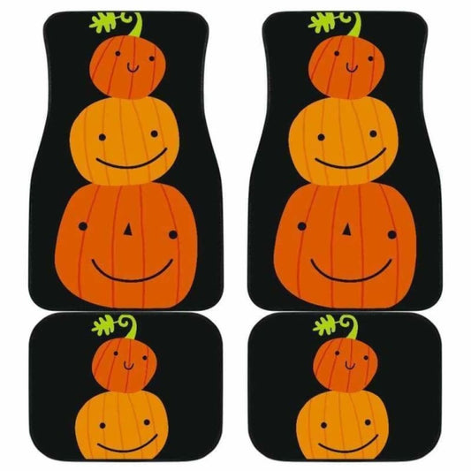Pumpkin Halloween Car Floor Mats