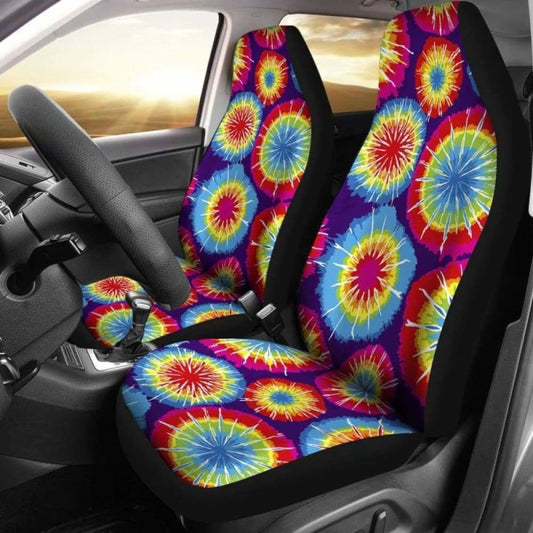 Tie Dye Car Seat Covers