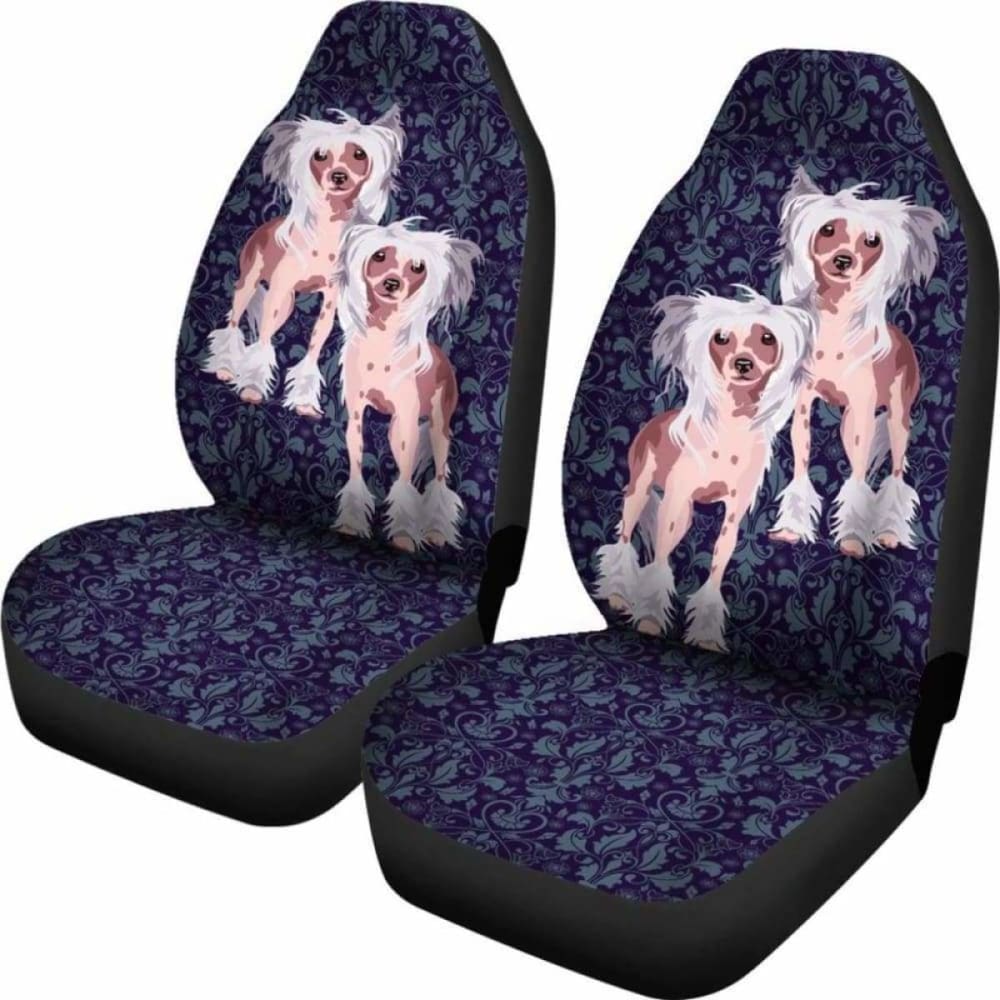 Chinese Crested  Car Seat Covers