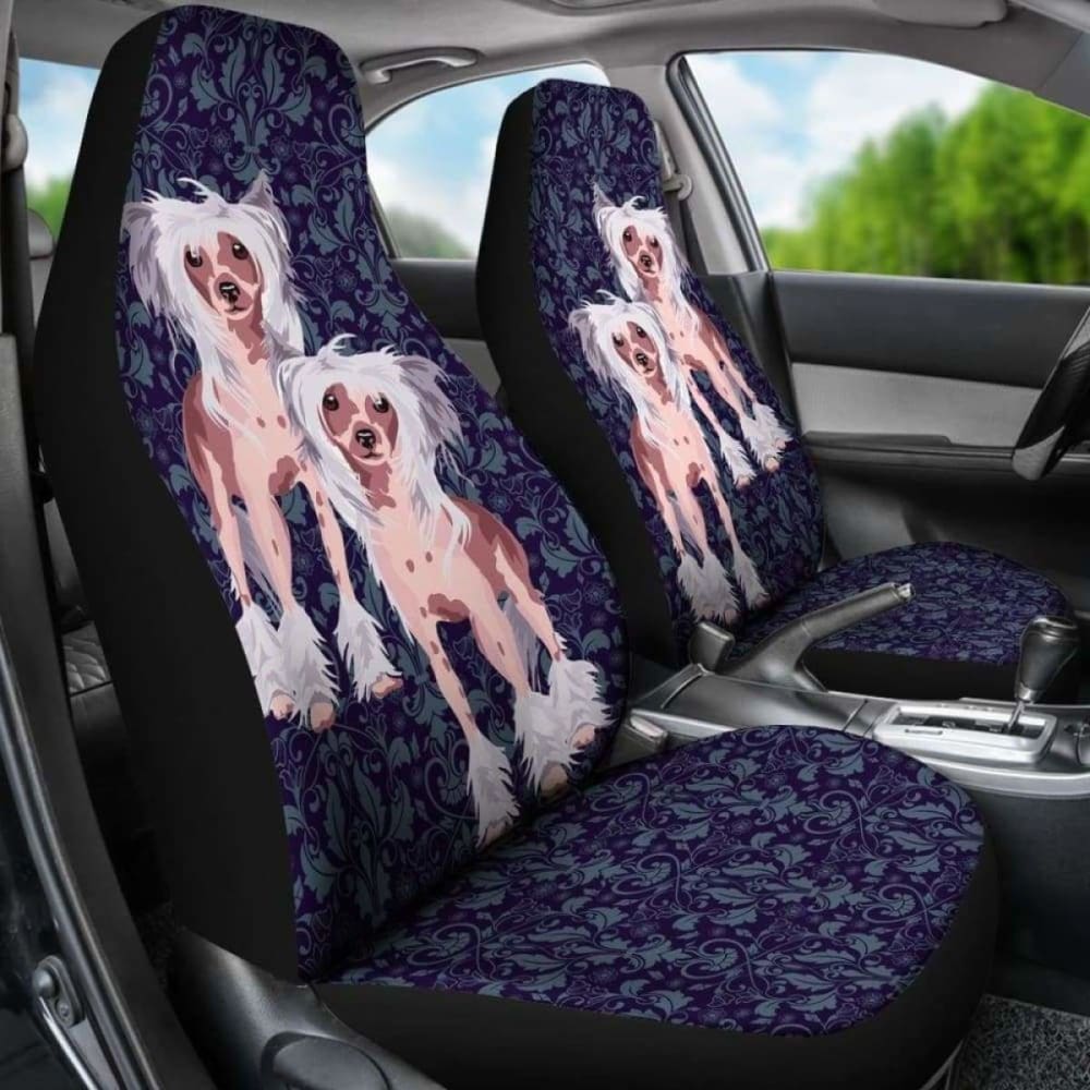 Chinese Crested  Car Seat Covers