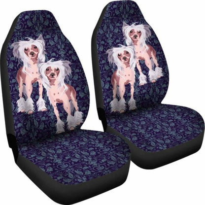 Chinese Crested  Car Seat Covers