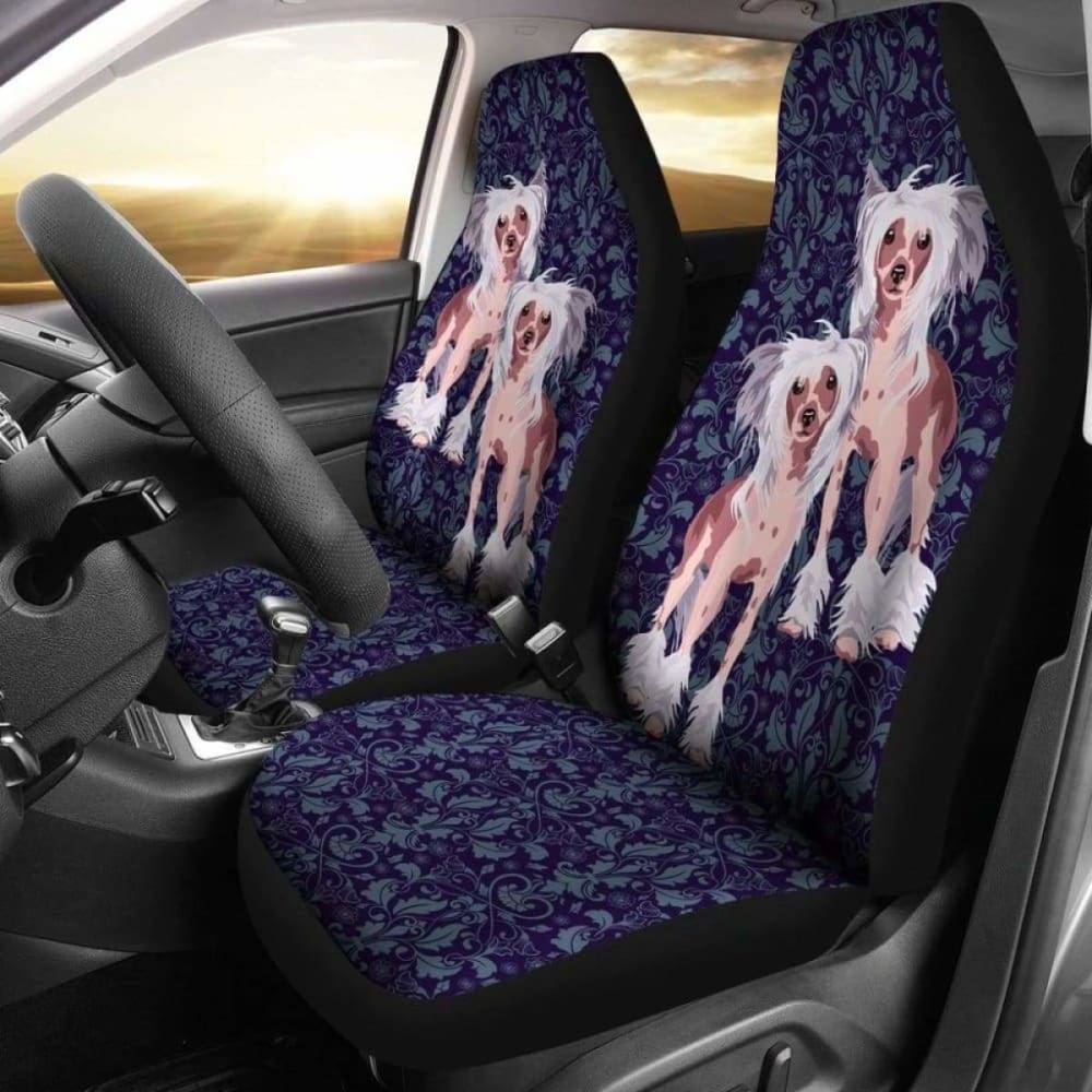 Chinese Crested  Car Seat Covers