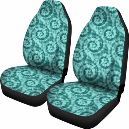 Turquoise Tie Dye Car Seat Covers Seat Protectors