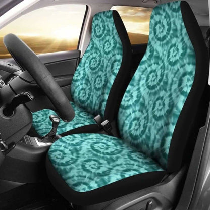 Turquoise Tie Dye Car Seat Covers Seat Protectors
