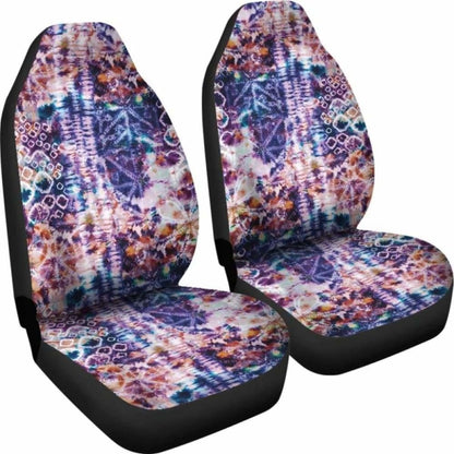 Colorful Tie Dye Car Seat Covers