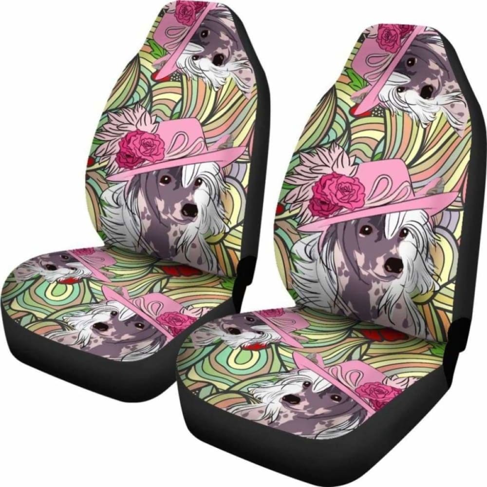 Chinese Crested Car Seat Covers