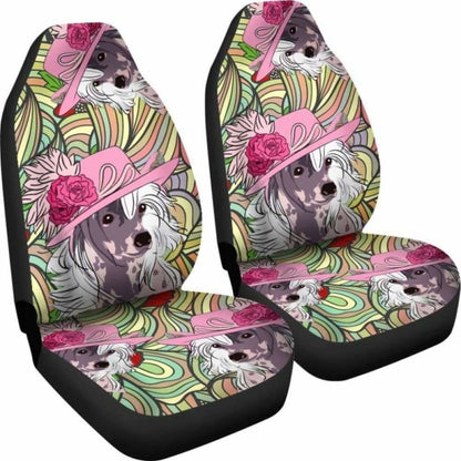 Chinese Crested Car Seat Covers
