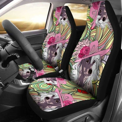 Chinese Crested Car Seat Covers