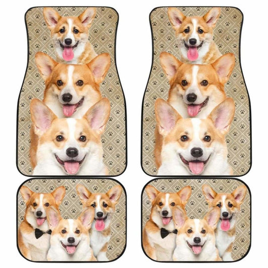 Corgi Dog Car Floor Mats Funny For Corgi Lover
