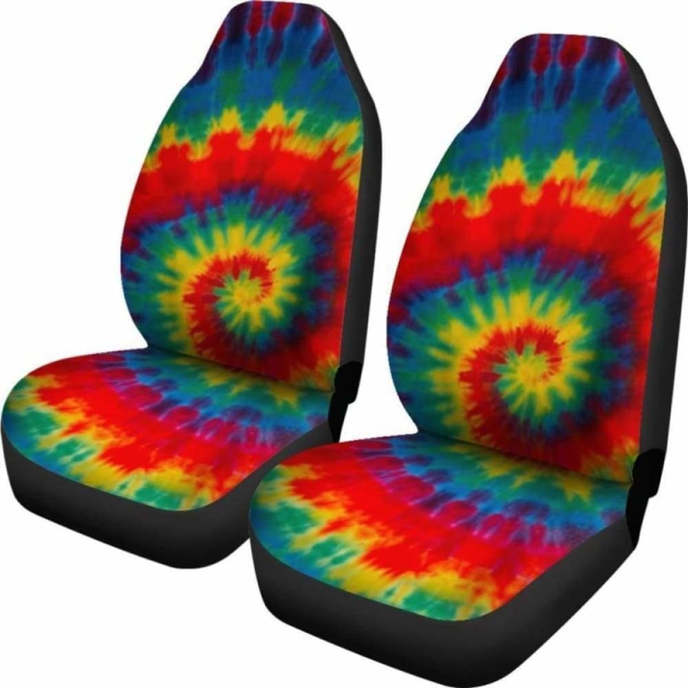 Tie Dye Color Car Seat Covers